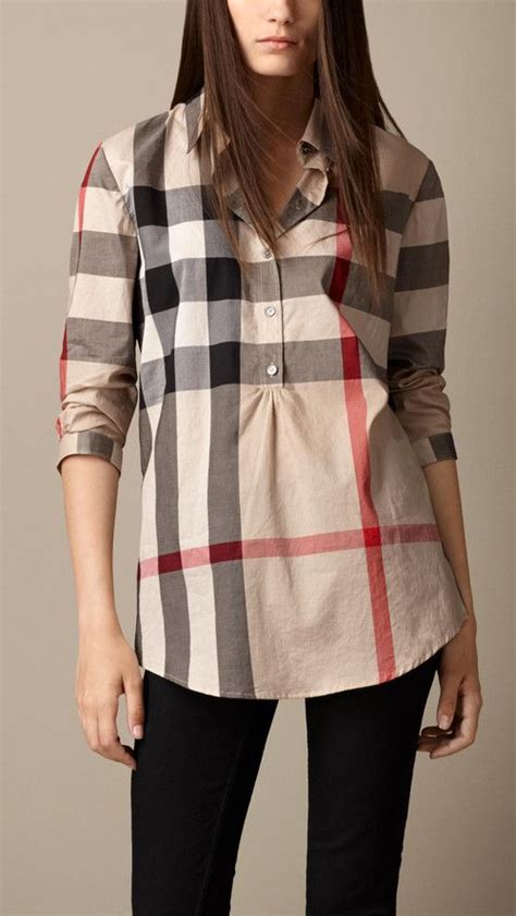 long burberry shirt tunic amazon
